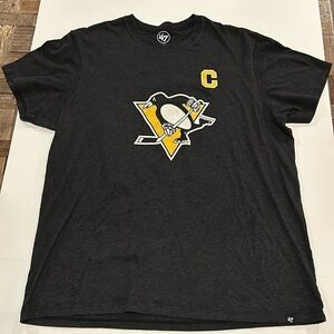 Mario Lemieux Pittsburgh Penguins NHL T-Shirt Size XL